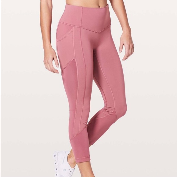 lululemon athletica Pants - Lululemon All The Right Places Moss Rose size 4